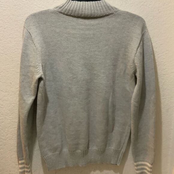 The Bubble Tennis Sweater Gray  white size XS - Picture 4 of 8